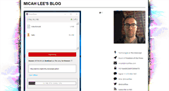 Desktop Screenshot of micahflee.com